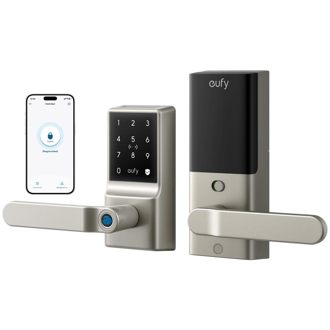 eufy-smart-lock-c33-serrure-connect-e-empreinte-digitale-nickel-avec-wi-fi image 2