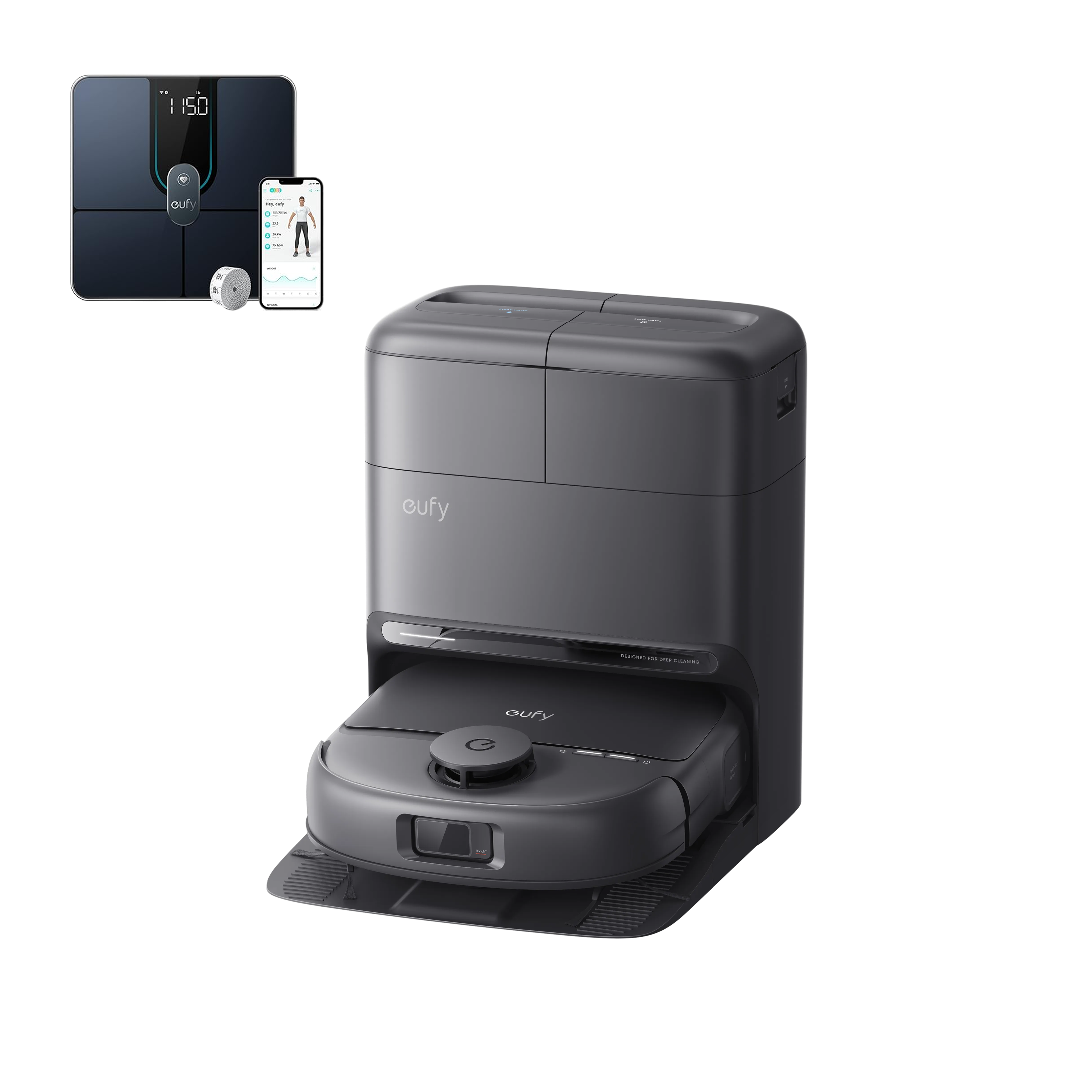 eufy-omni-c28-robot-laveur-et-aspirateur-avec-smart-scale-p2-pro image 1