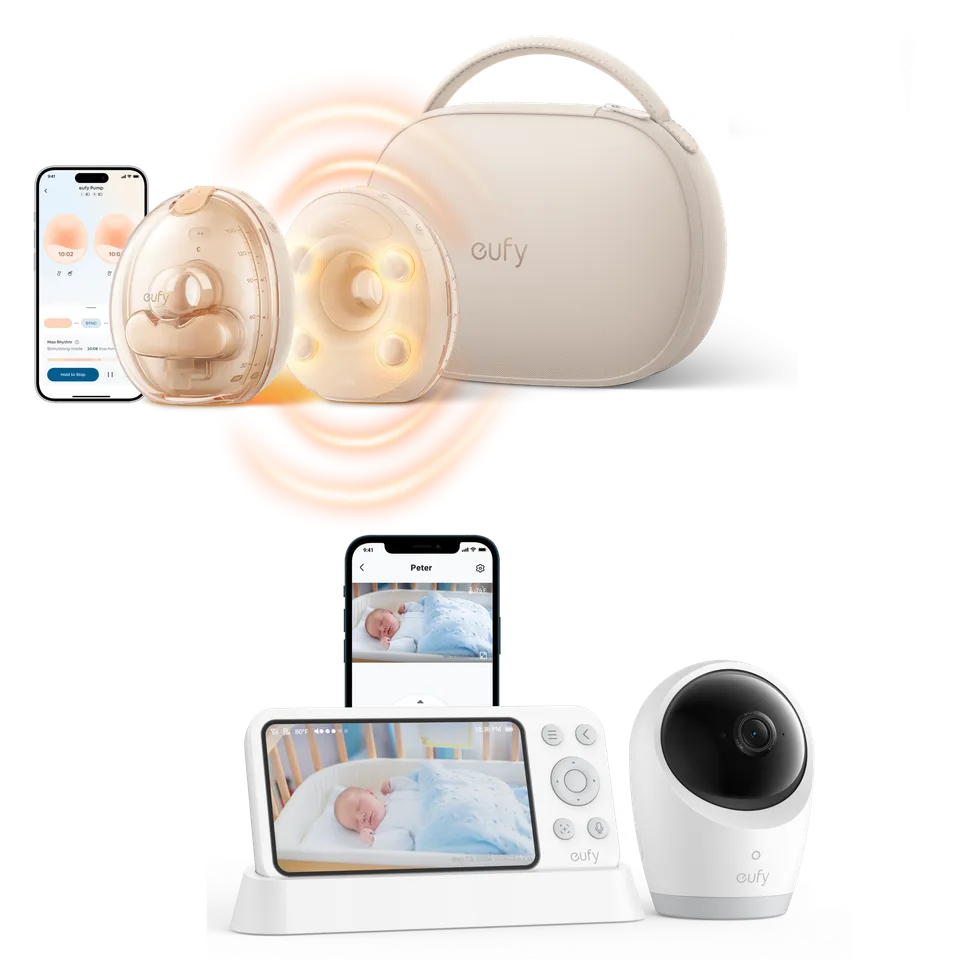 eufy-tire-lait-portable-s2-pro-baby-monitor-e21 image 1