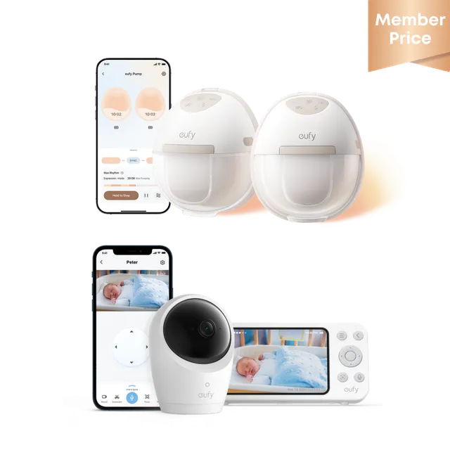 eufy-tire-lait-portable-chauffant-e20-baby-monitor-e20 image 1