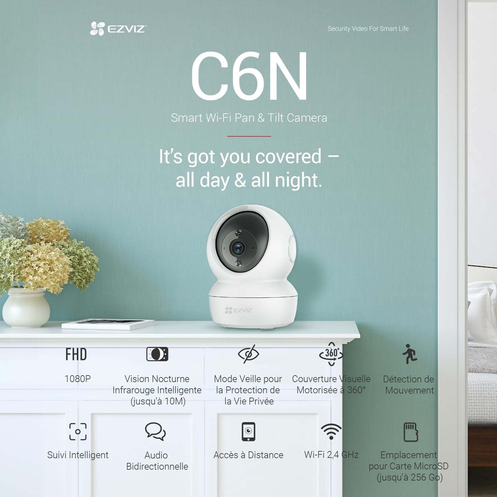 ezviz-c6n-lot-de-2-cam-ras-int-rieures-wifi-1080p-360-suivi-intelligent image 3