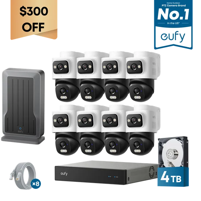 eufy-security-nvr-system-e50-kit-8-cam-ras-4-to-avec-module-wi-fi-nvr image 1