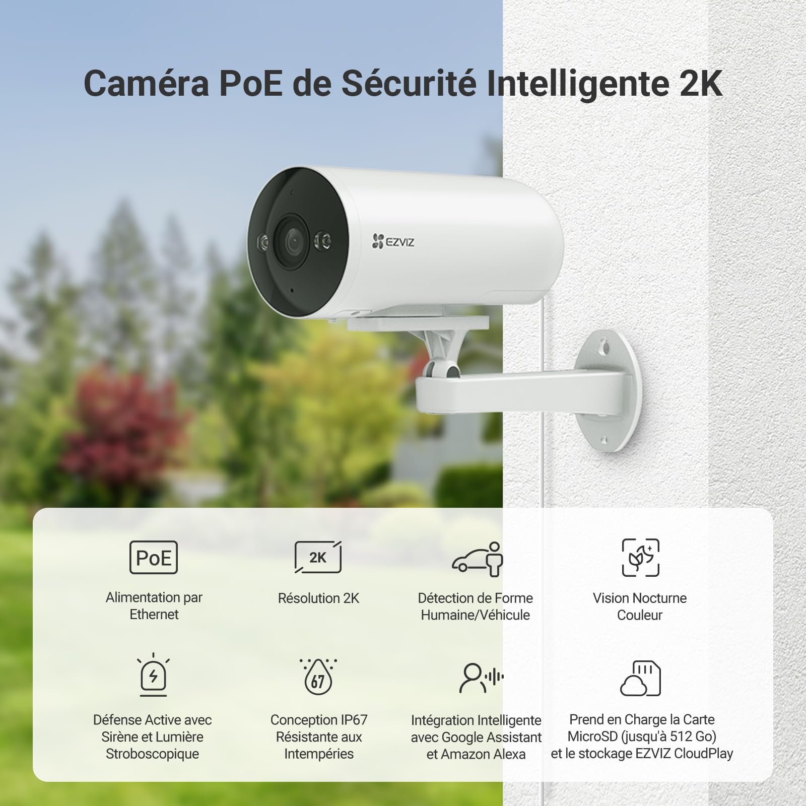 ezviz-h5-cam-ra-poe-ext-rieure-2k-vision-nocturne-couleur image 2