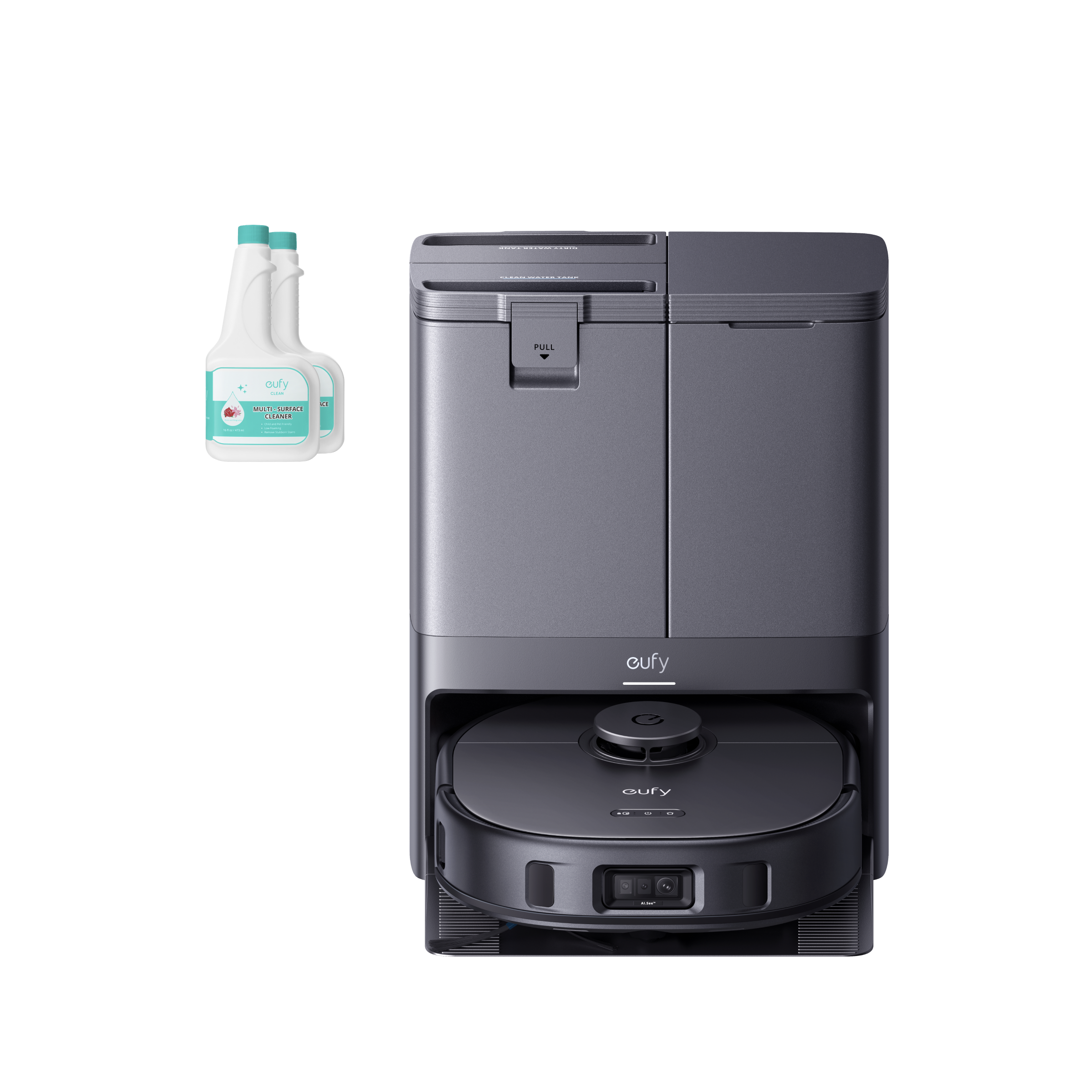 eufy-x10-pro-omni-robot-aspirateur-laveur-2-flacons-de-solution-de-nettoyage-de- image 1