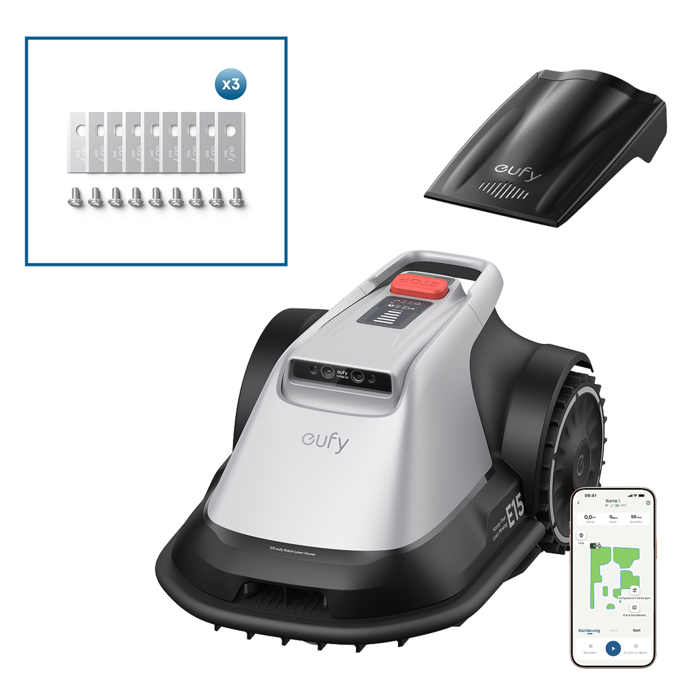 eufy-robot-tondeuse-e15-bo-te-de-lames-de-rechange-sans-c-ble image 1