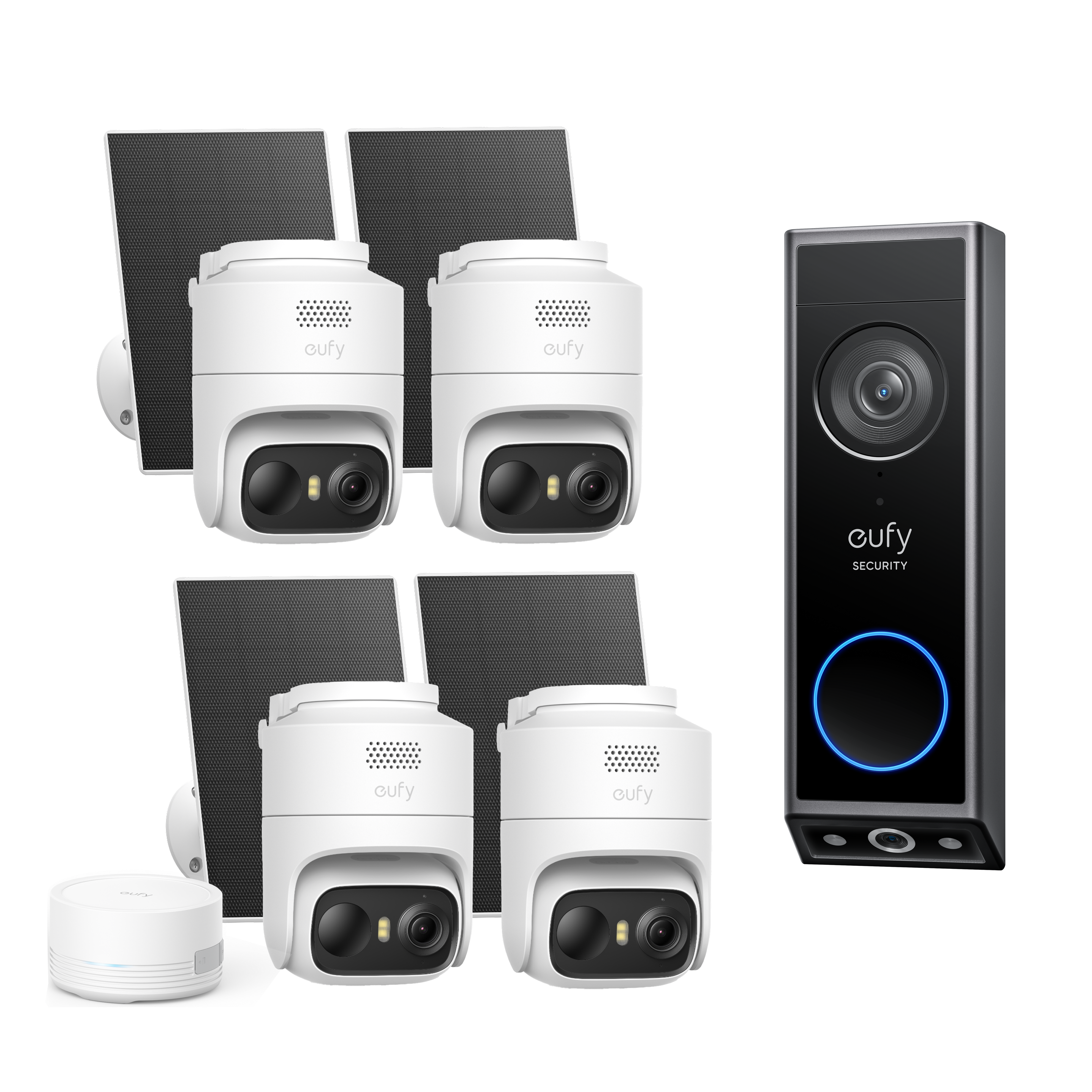eufy-home-security-value-bundle-kit-eufycam-c37-4-cam-ras-sonnette-vid-o-e340 image 1