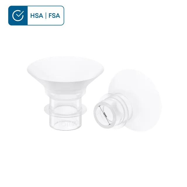 eufy-insert-de-calibrage-15-mm-lot-de-2-pour-tire-lait-portable-e10-e20-s1-s1-pr image 1