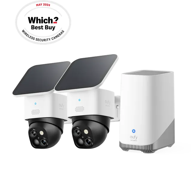 eufy-solocam-s340-lot-2-cam-ras-homebase-s380 image 1