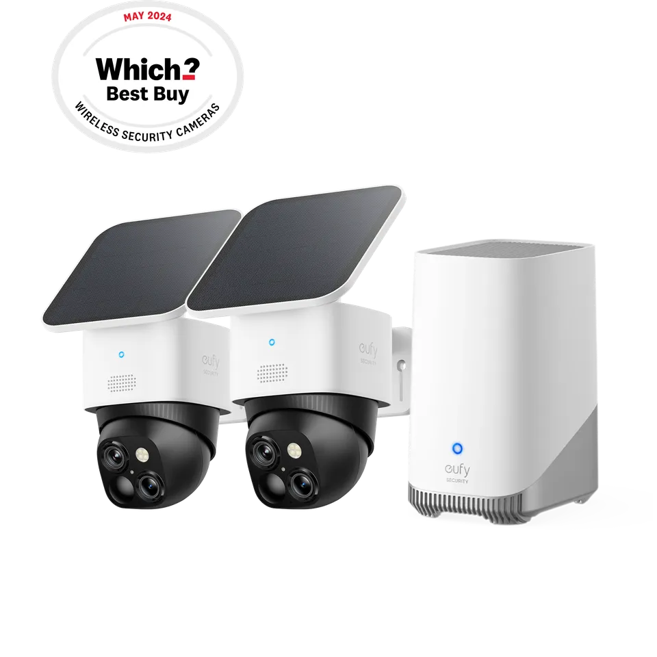 eufy-solocam-s340-lot-2-cam-ras-homebase-s380 image 1