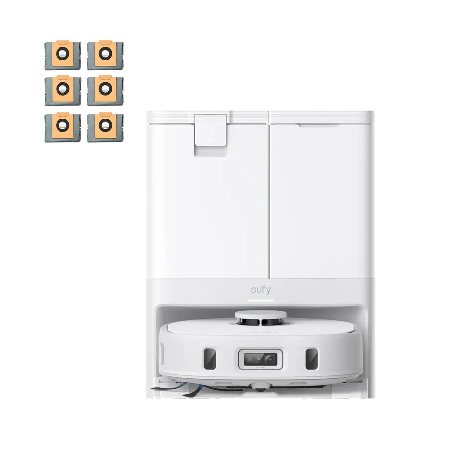 eufy-x10-pro-omni-white-6-sacs-poussi-re-pack-robot-aspirateur image 1