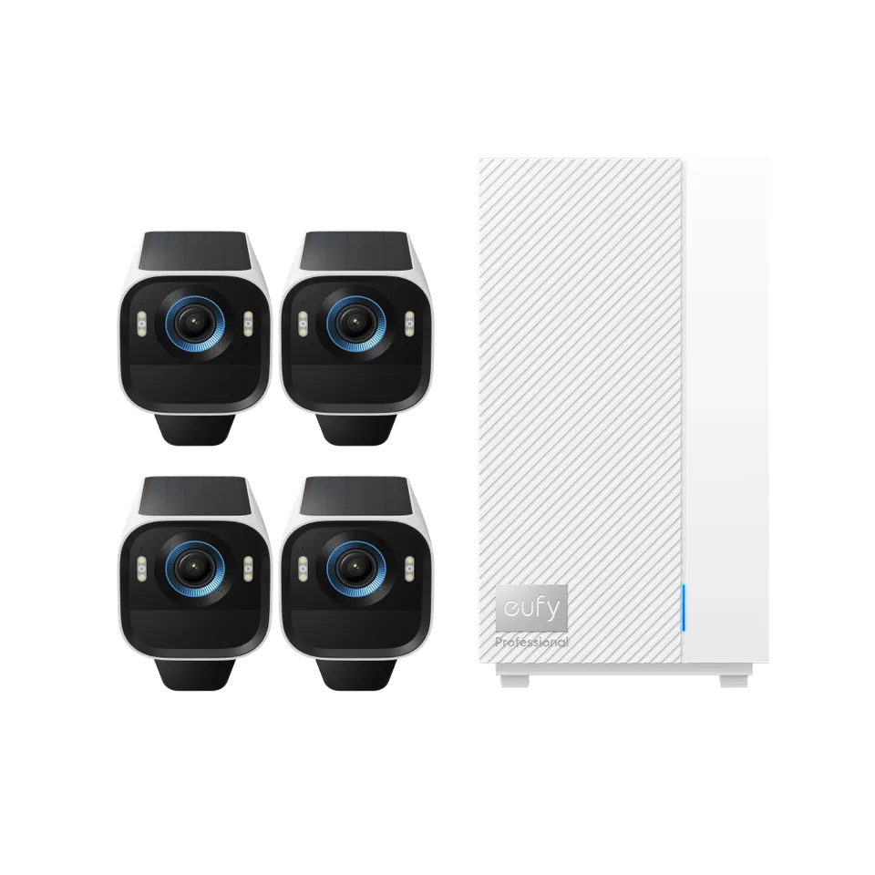 eufy-eufycam-s3-pro-kit-4-cam-ras-4k-homebase-professional-s1 image 1