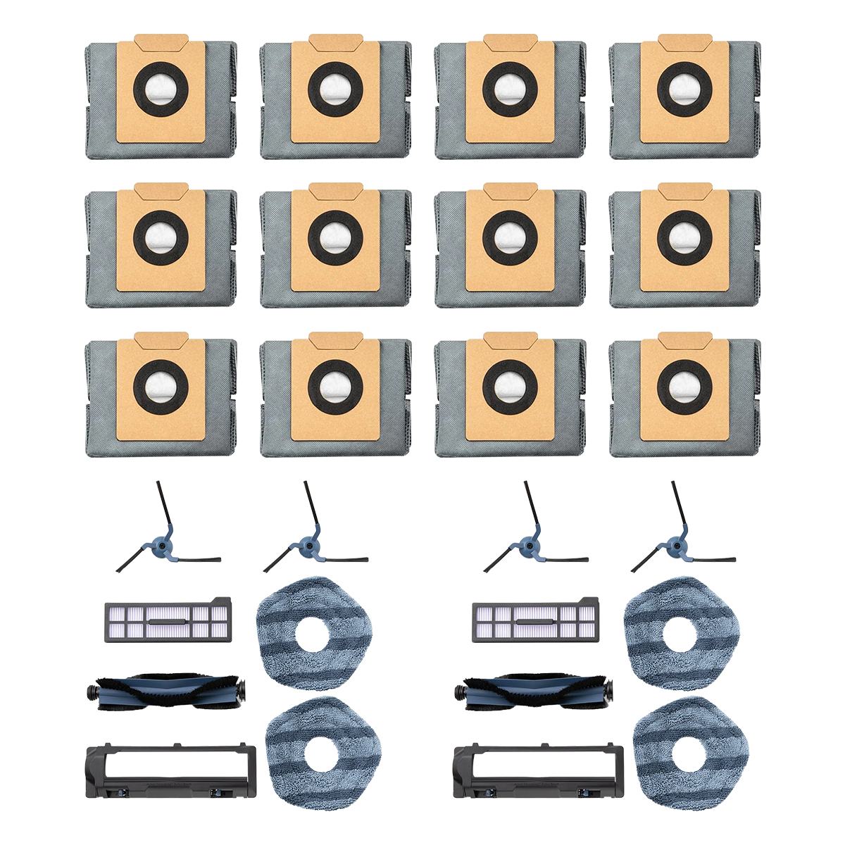 eufy-kit-12-sacs-poussi-re-2-kits-pi-ces-pour-x10-pro-omni-x8-pro image 1