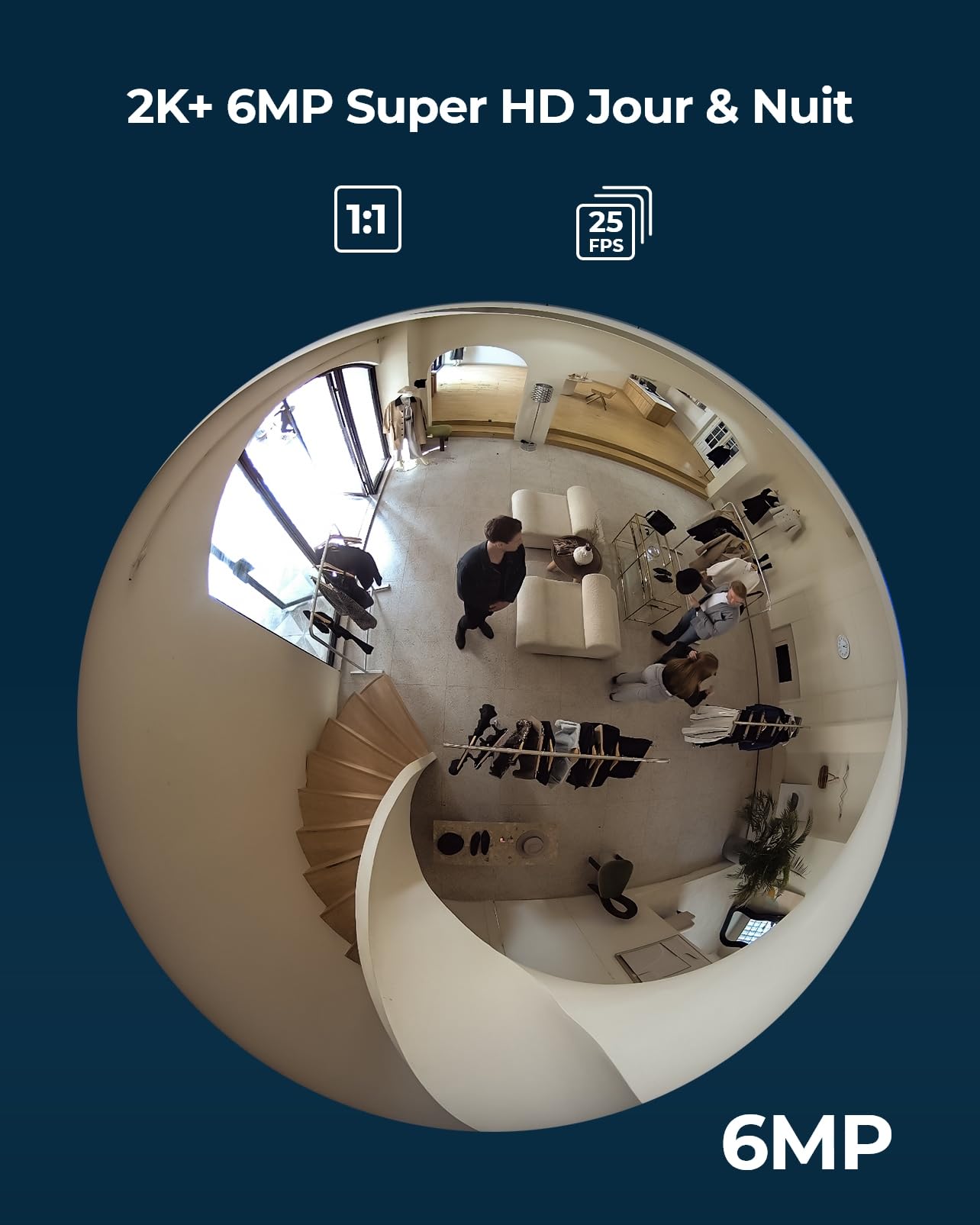 reolink-cam-ra-fisheye-6mp-2k-panorama-360-wifi-int-rieure image 3