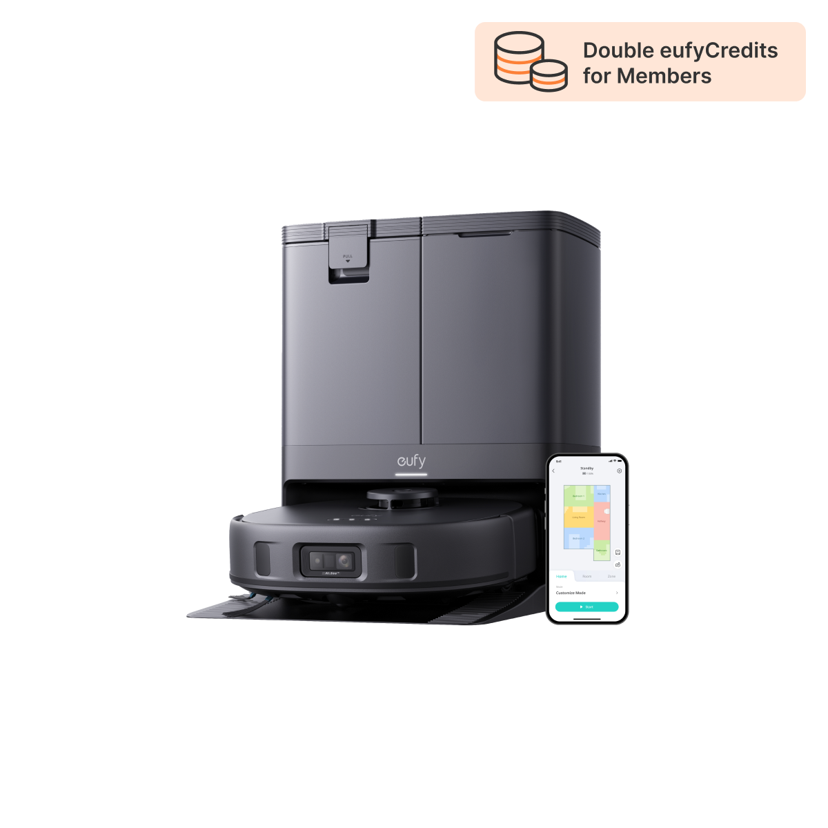eufy-x10-pro-omni-robot-laveur-aspirateur-8-000-pa-avec-station-omni image 3