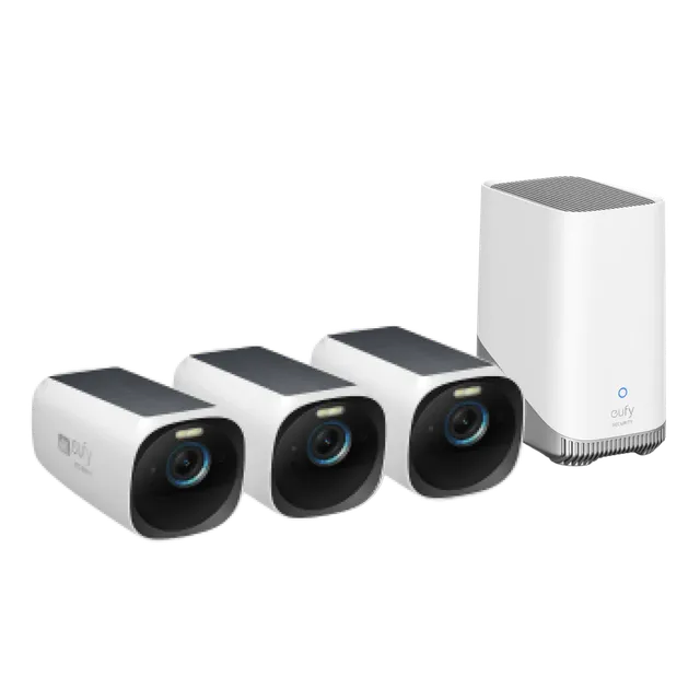 eufy-eufycam-s330-eufycam-3-kit-3-cam-ras-4k-homebase-3-2 image 1