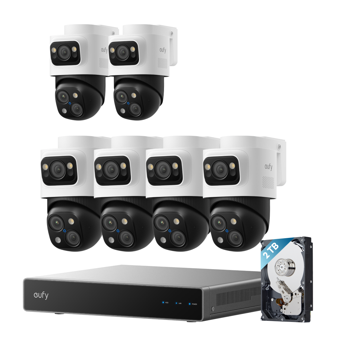 eufy-syst-me-poe-nvr-s4-max-2-cam-ras-poe-cam-s4-add-ons-4k image 1