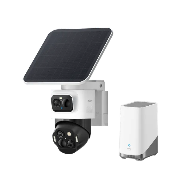 eufy-eufycam-s4-cam-ra-triple-objectif-bullet-ptz-homebase-s380 image 1