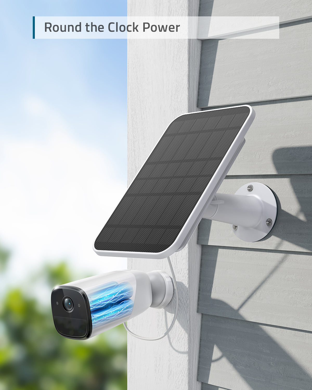 eufy-panneau-solaire-pour-eufycam-chargeur-2-6w-c-ble-4m image 2