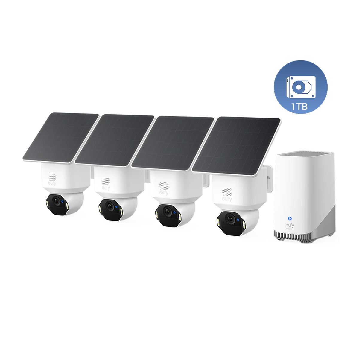 eufy-security-solocam-e42-4k-uhd-kit-2-cam-ras-homebase-s380-smart-display image 8