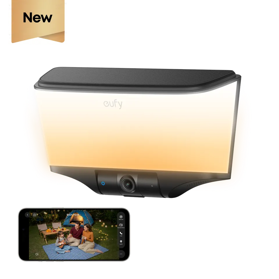 eufy-wall-light-cam-s4-cam-ra-applique-murale-4k-radar-60-ghz image 1