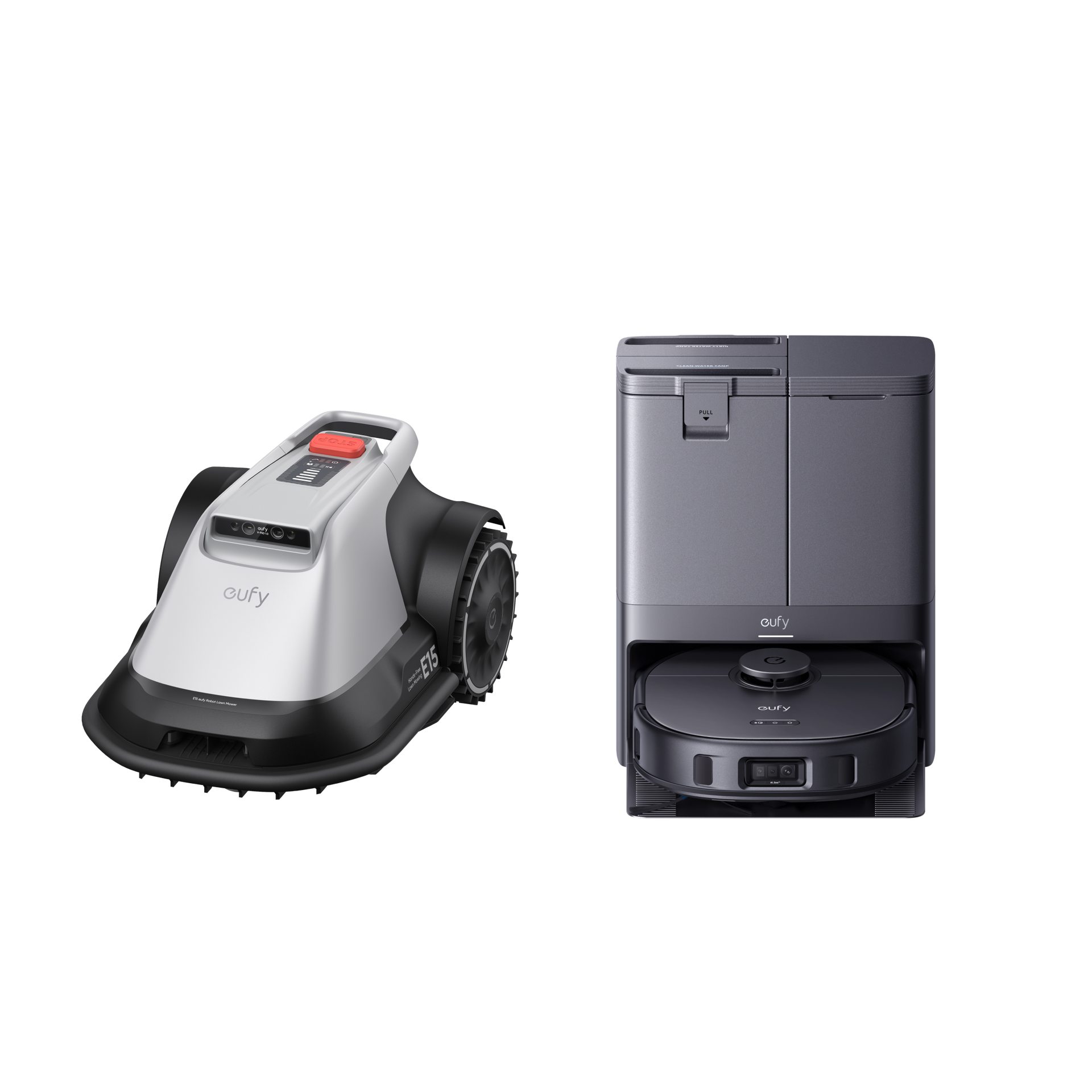 eufy-e15-robot-tondeuse-x10-pro-omni-blanc-pack-jardin-et-maison image 3