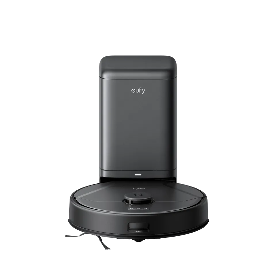 eufy-clean-x8-pro-avec-station-d-auto-vidage-robot-aspirateur-twin-turbine-2-4-0 image 1