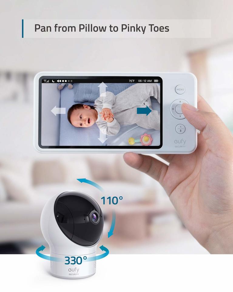eufy-baby-monitor-e110-lot-2-cam-ras-moniteur-vid-o-b-b-5-720p image 5