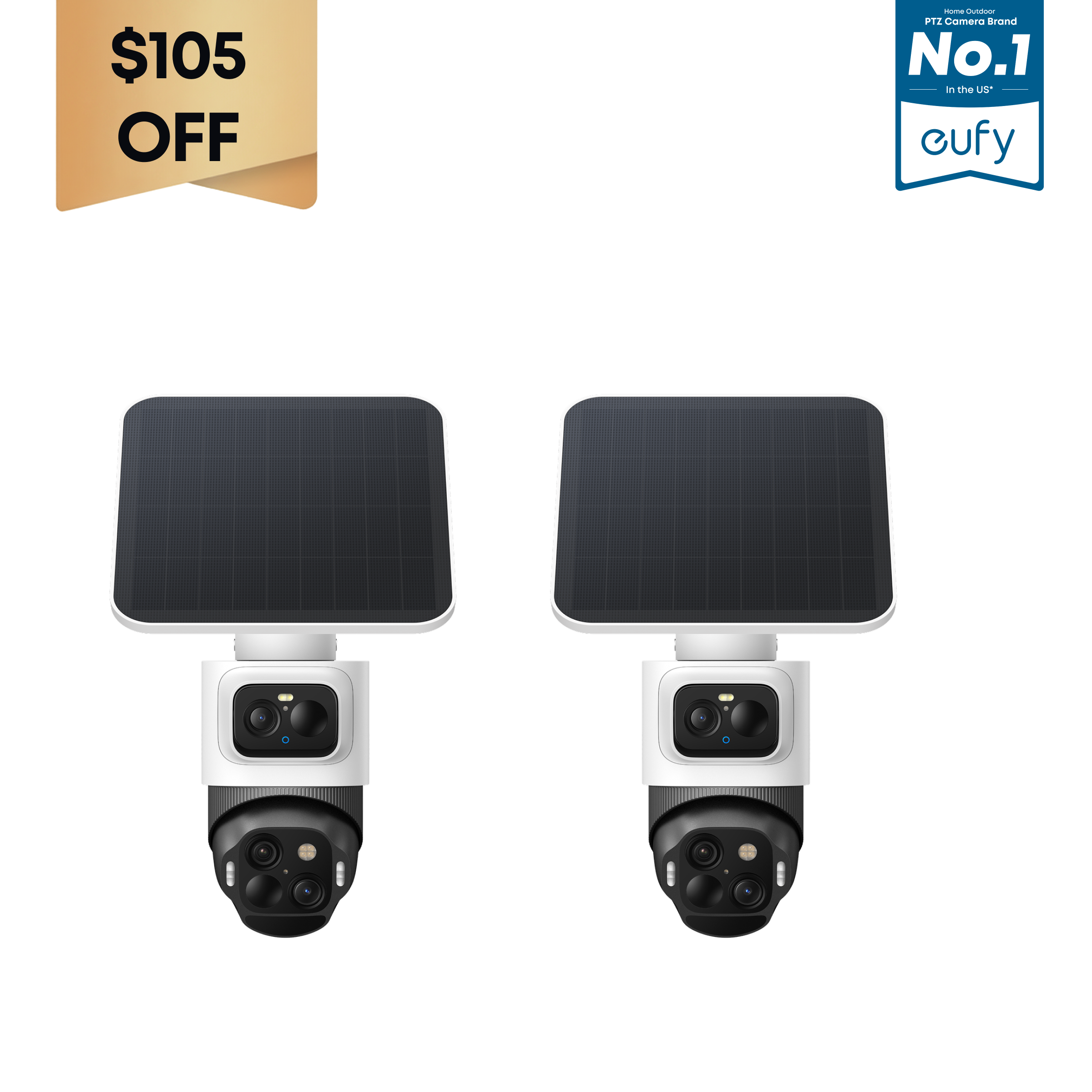 eufy-eufycam-s4-lot-de-2-cam-ras-triple-objectif-bullet-ptz-4k image 1