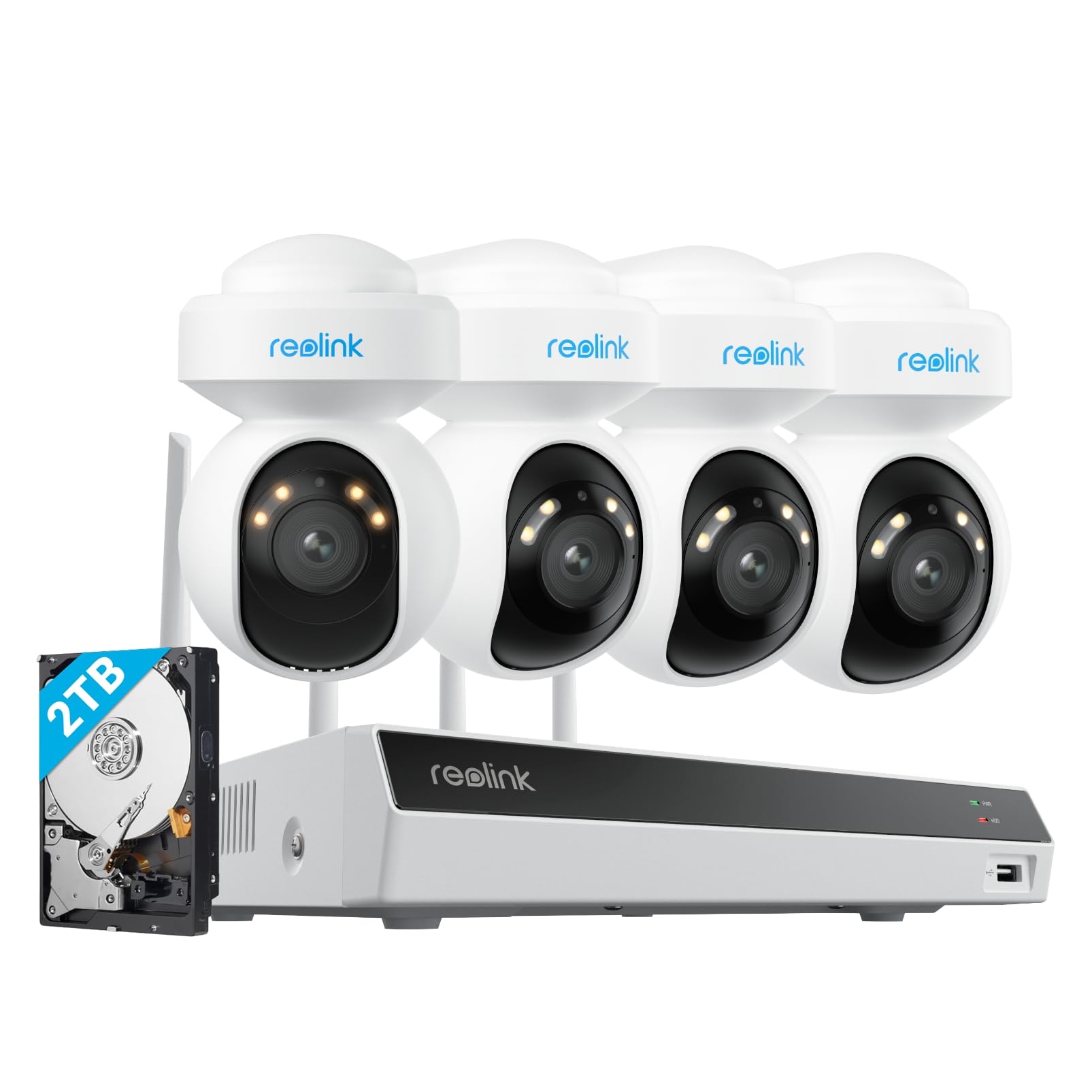 reolink-rlc-series-kit-4k-wi-fi-6-4-cam-ras-ext-rieures-avec-nvr-2-to-et-d-tecti image 1