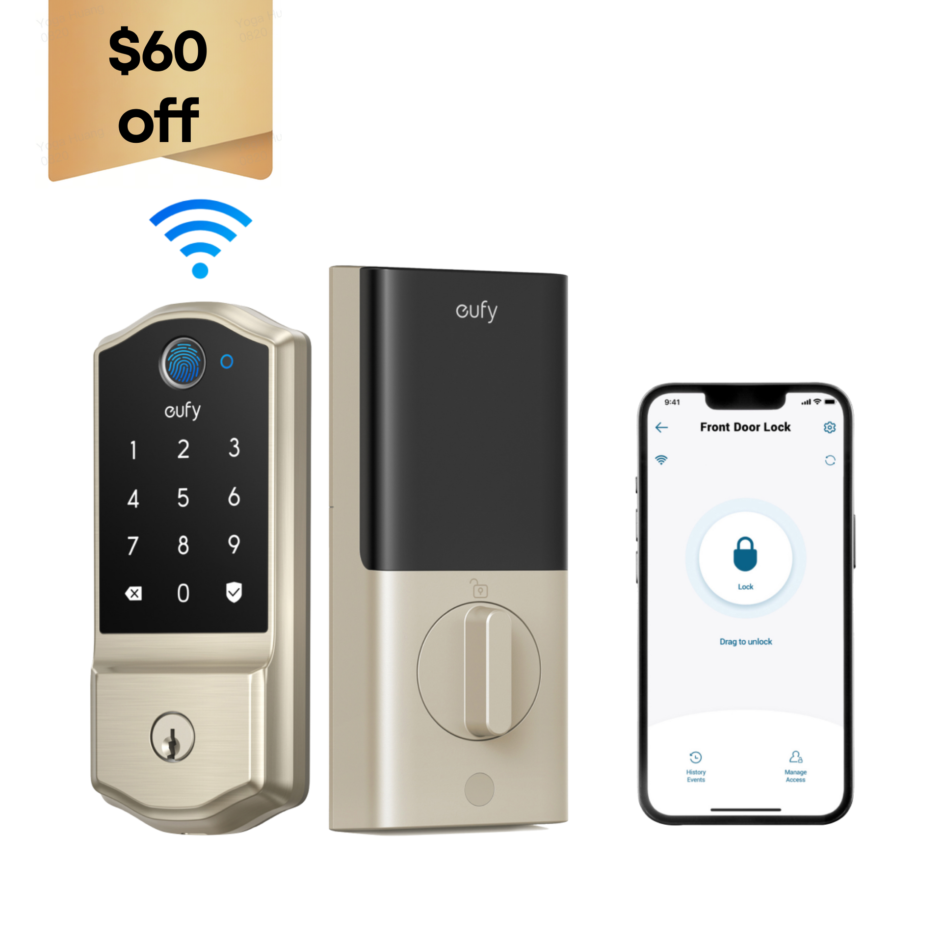 eufy-smart-lock-c220-serrure-connect-e-empreinte-digitale image 5