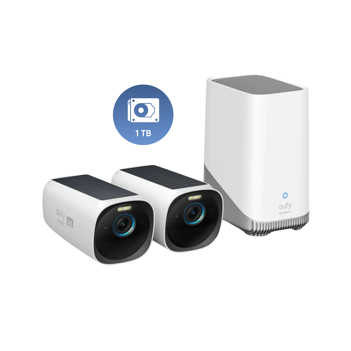 eufy-eufycam-s330-eufycam-3-disque-dur-1-to-kit-vid-osurveillance-4k-solaire image 1