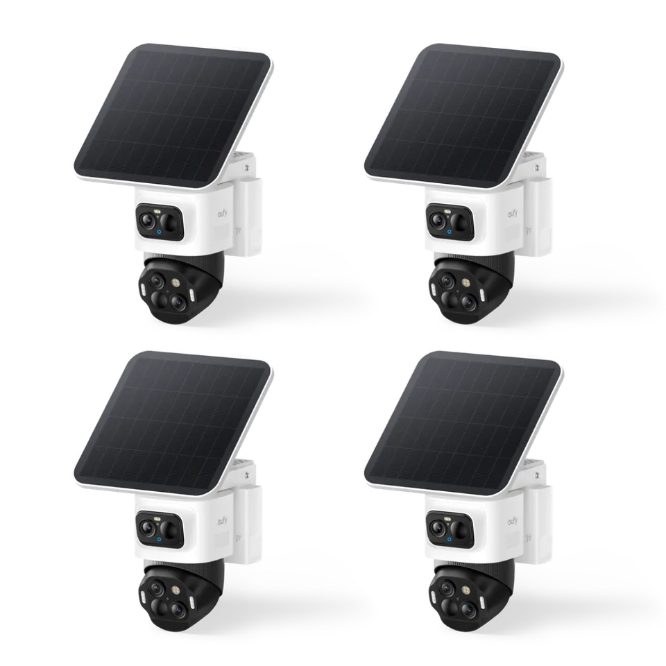 eufy-eufycam-s4-lot-de-4-cam-ras-triple-objectif-bullet-ptz-360 image 1