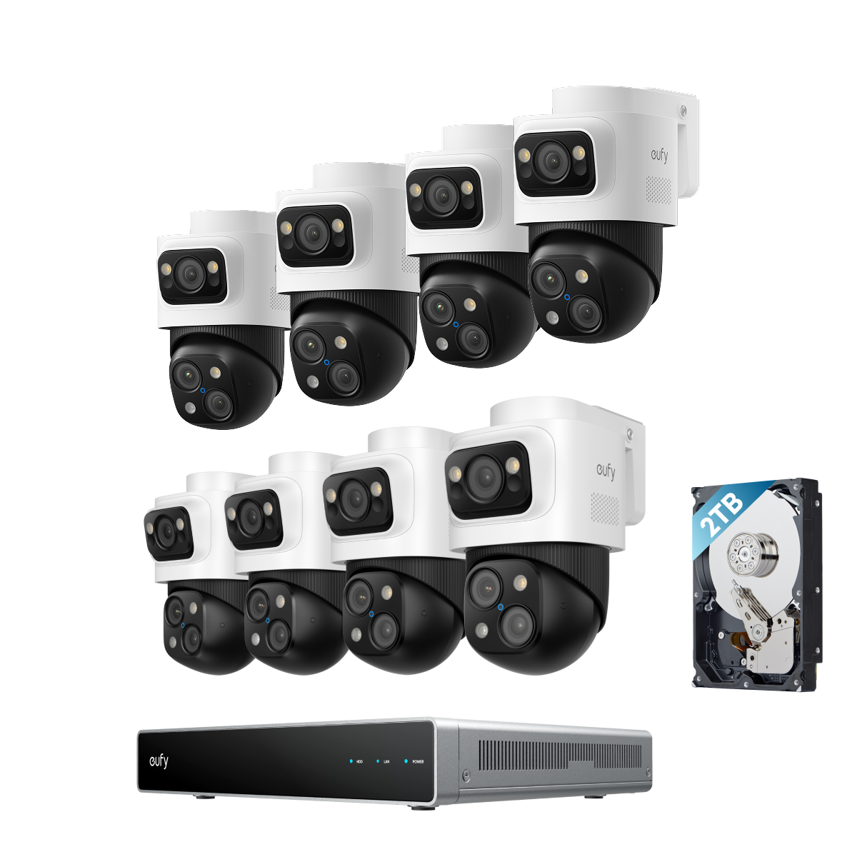 eufy-poe-bullet-ptz-cam-s4-kit-2-cam-ras-triple-objectif-16mp image 7