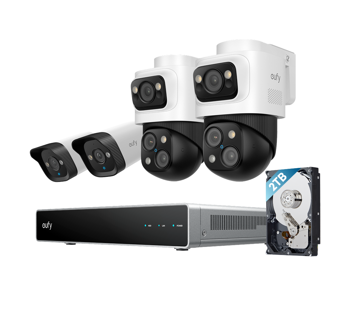 eufy-poe-bullet-ptz-cam-s4-kit-2-cam-ras-triple-objectif-16mp image 3