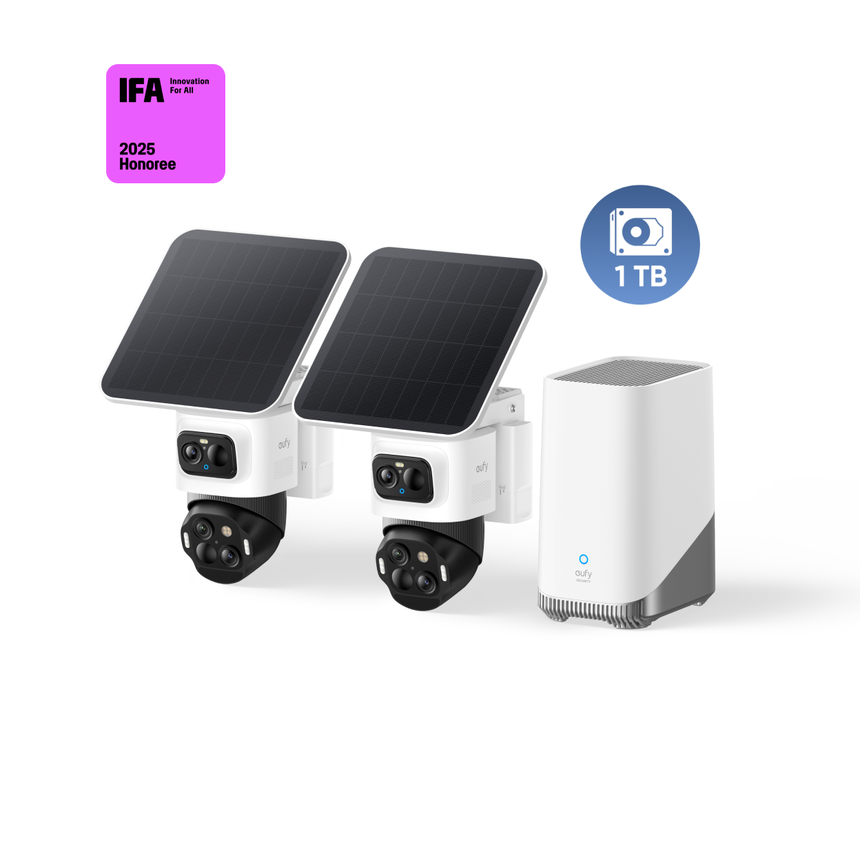 eufy-eufycam-s4-kit-8-cam-ras-triple-objectif-bullet-ptz-4k image 8