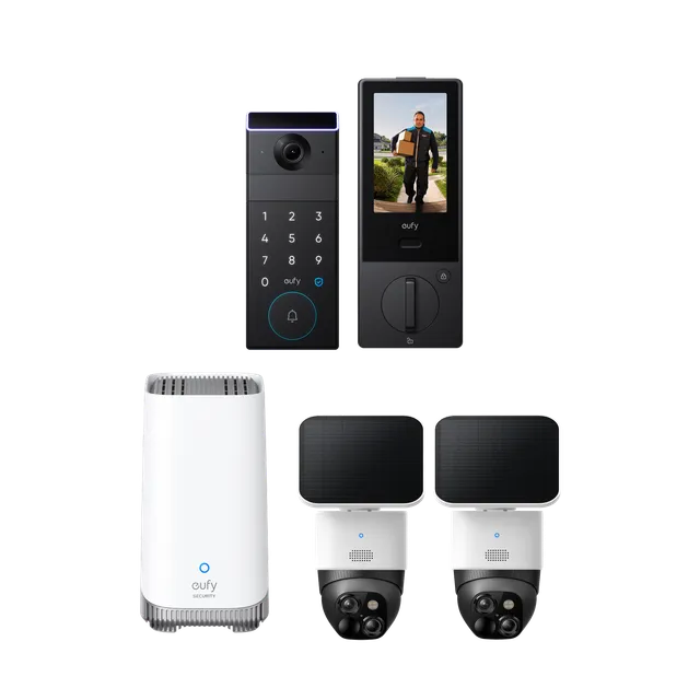 eufy-kit-solocam-s340-pack-2-cam-ras-familock-s3-max-homebase-s380 image 1