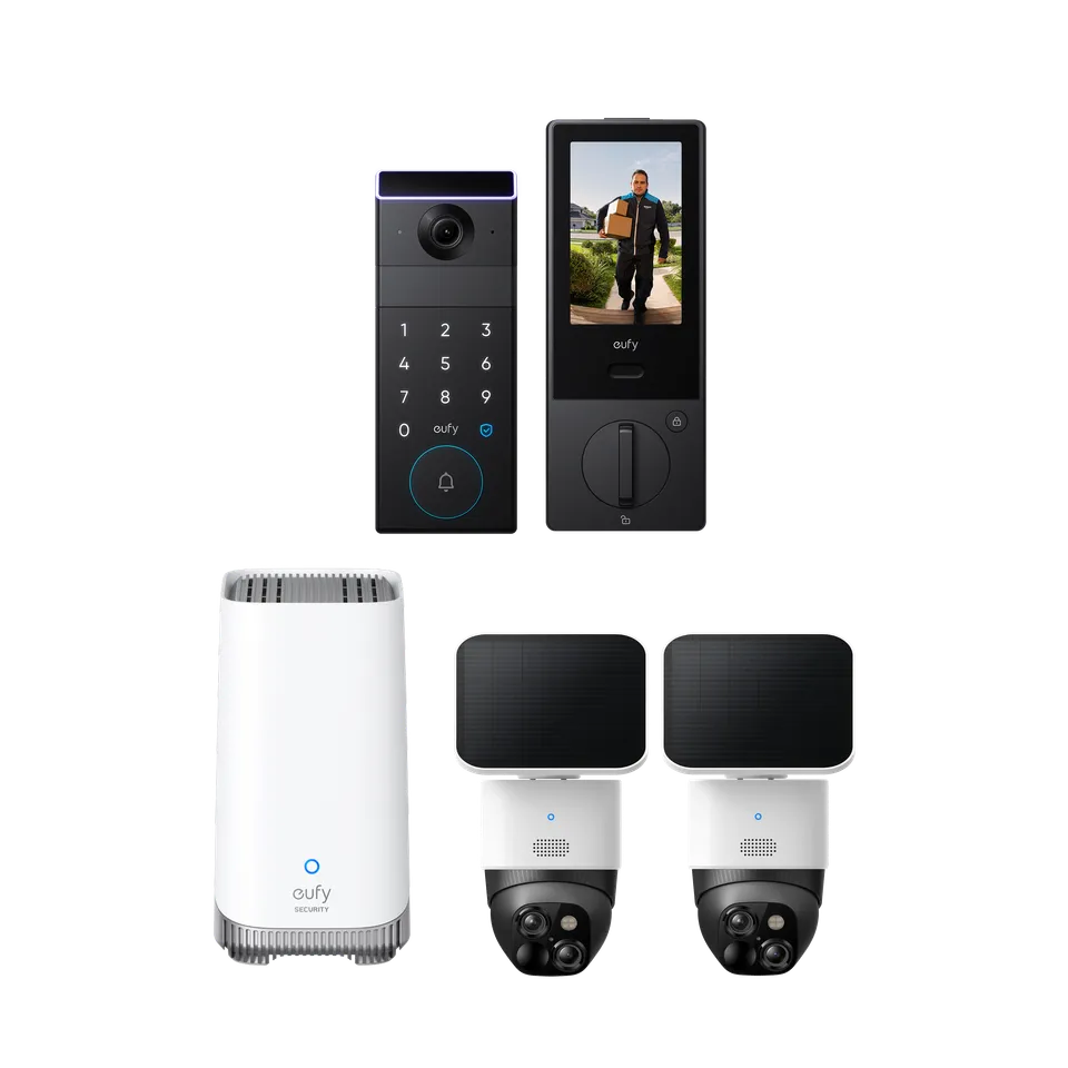 eufy-kit-solocam-s340-pack-2-cam-ras-familock-s3-max-homebase-s380 image 1