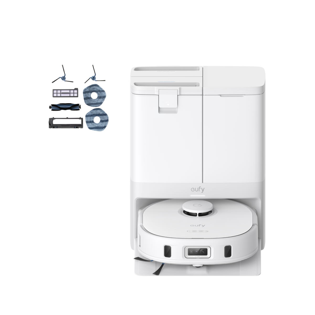 eufy-x10-pro-omni-blanc-robot-aspirateur-laveur-kit-pi-ces-de-rechange image 1