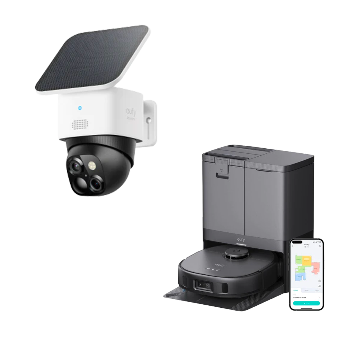 eufy-solocam-s340-eufy-x10-pro-omni-duo-cam-ra-solaire-et-robot-laveur-8-000-pa image 1