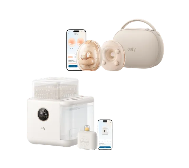 eufy-pack-s2-pro-s1-pro-tire-lait-portable-lave-biberons image 1