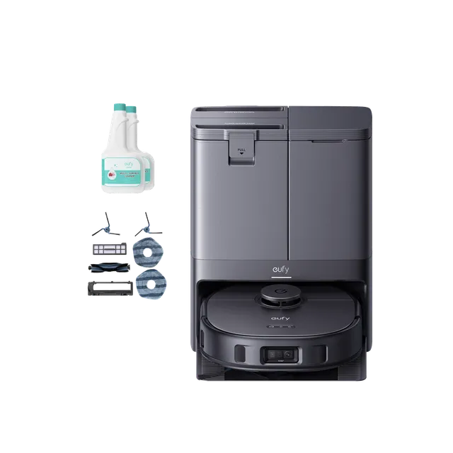 eufy-x10-pro-omni-robot-aspirateur-laveur-8000-pa-2-solutions-kit-entretien image 1