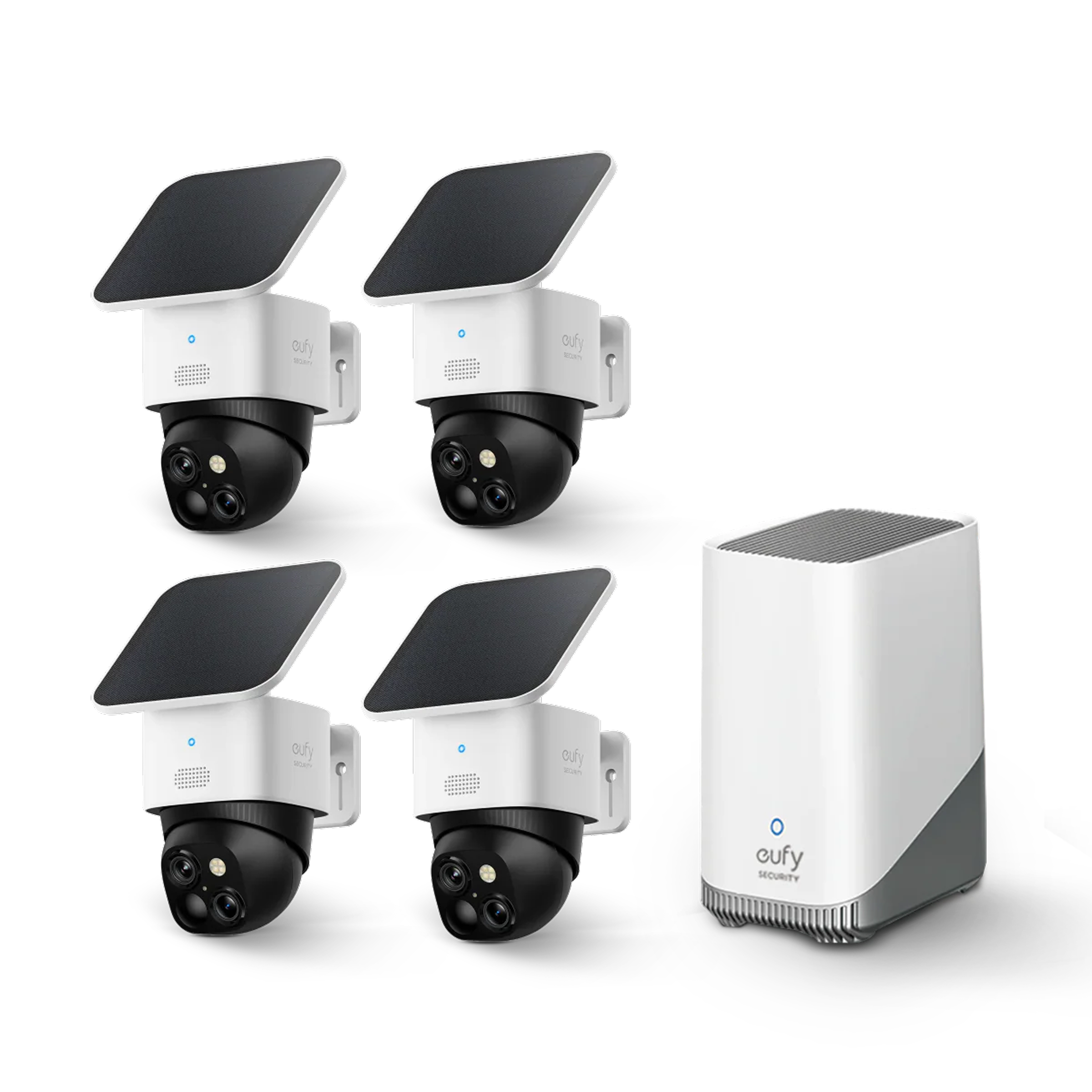 eufy-solocam-s340-lot-de-4-cam-ras-homebase-s380-cam-ra-de-surveillance-solaire- image 1