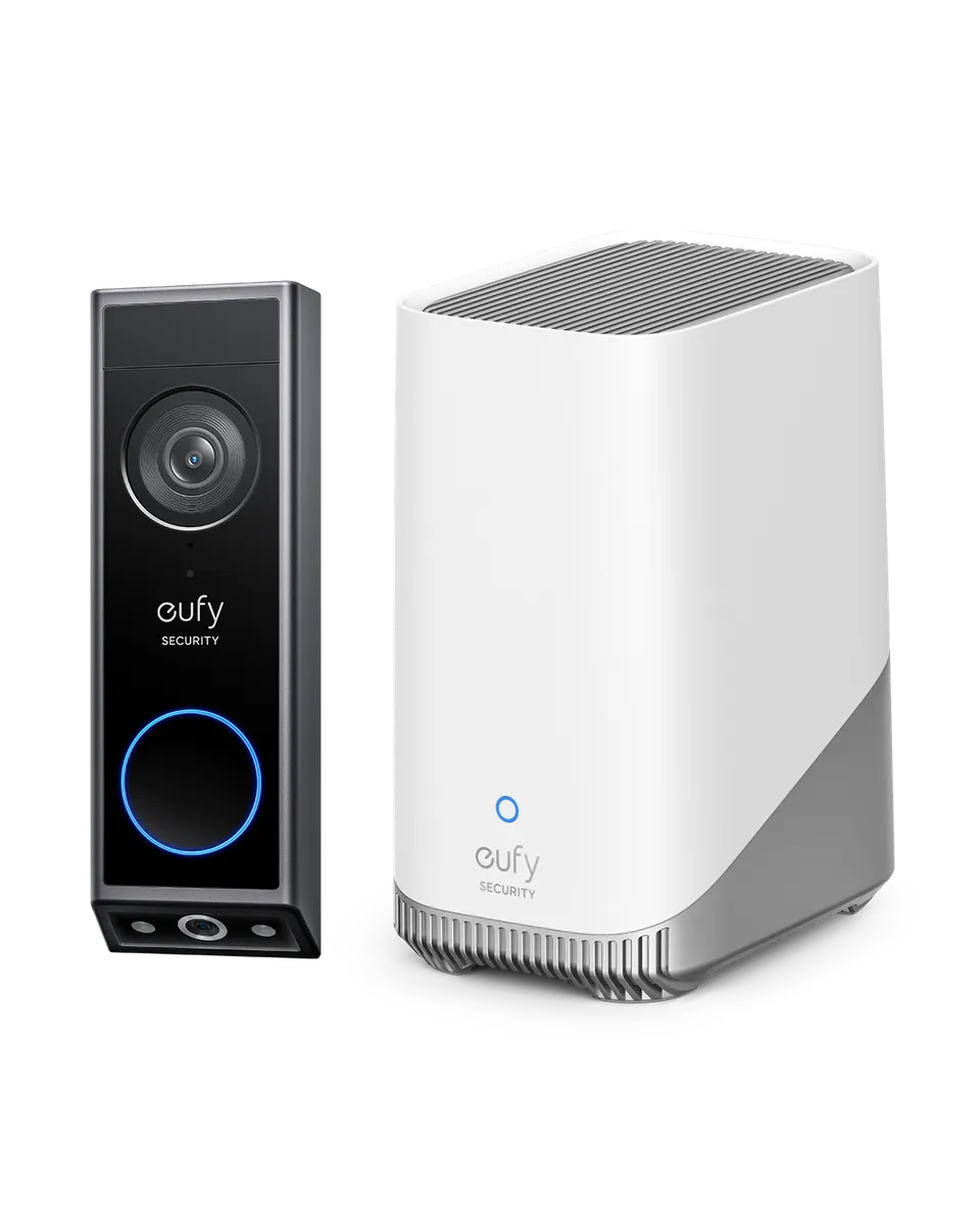 eufy-video-doorbell-e340-homebase-s380-sonnette-vid-o-double-cam-ra image 1