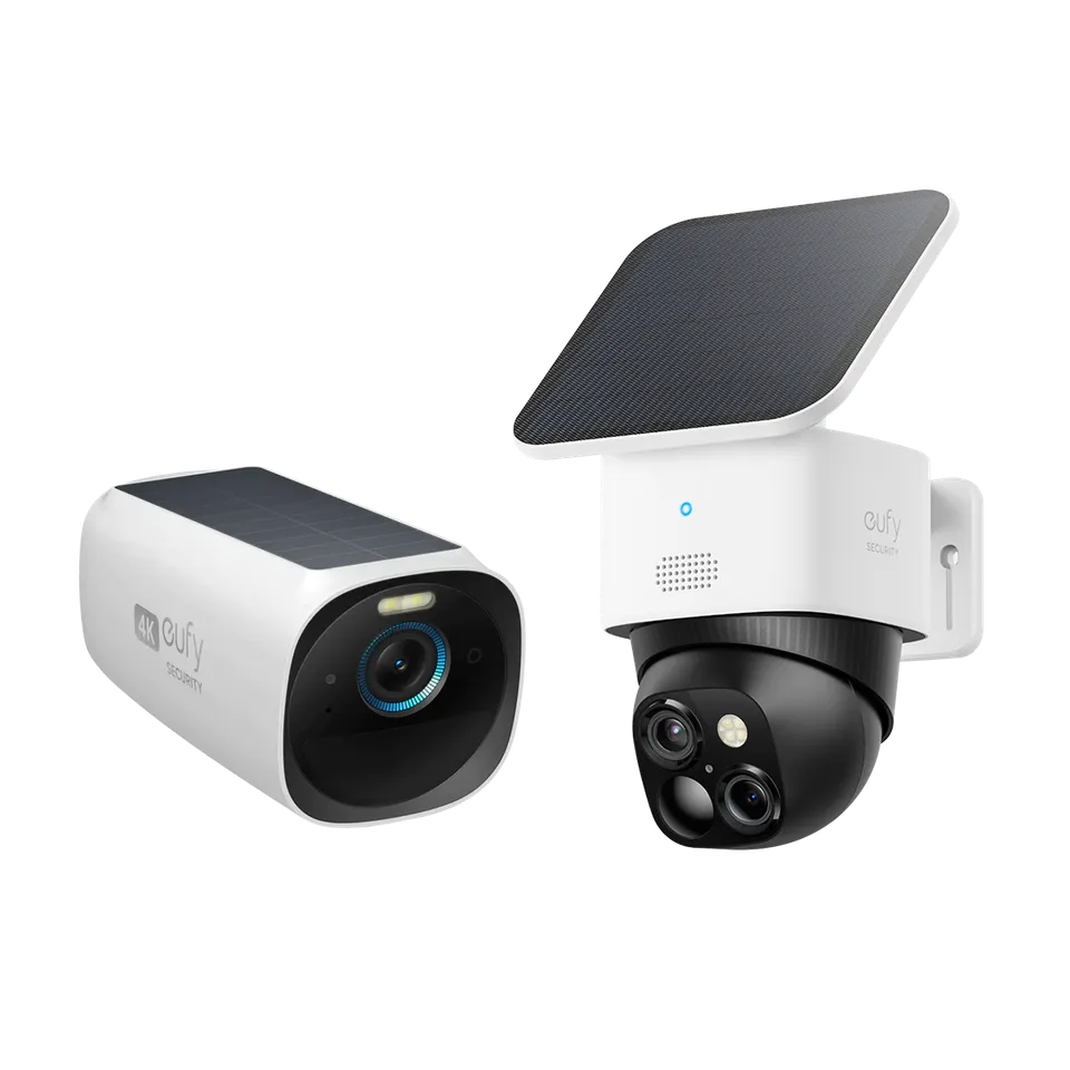 eufy-solocam-s340-eufycam-s330-add-on-cam-ra-surveillance-solaire-3k-360 image 1