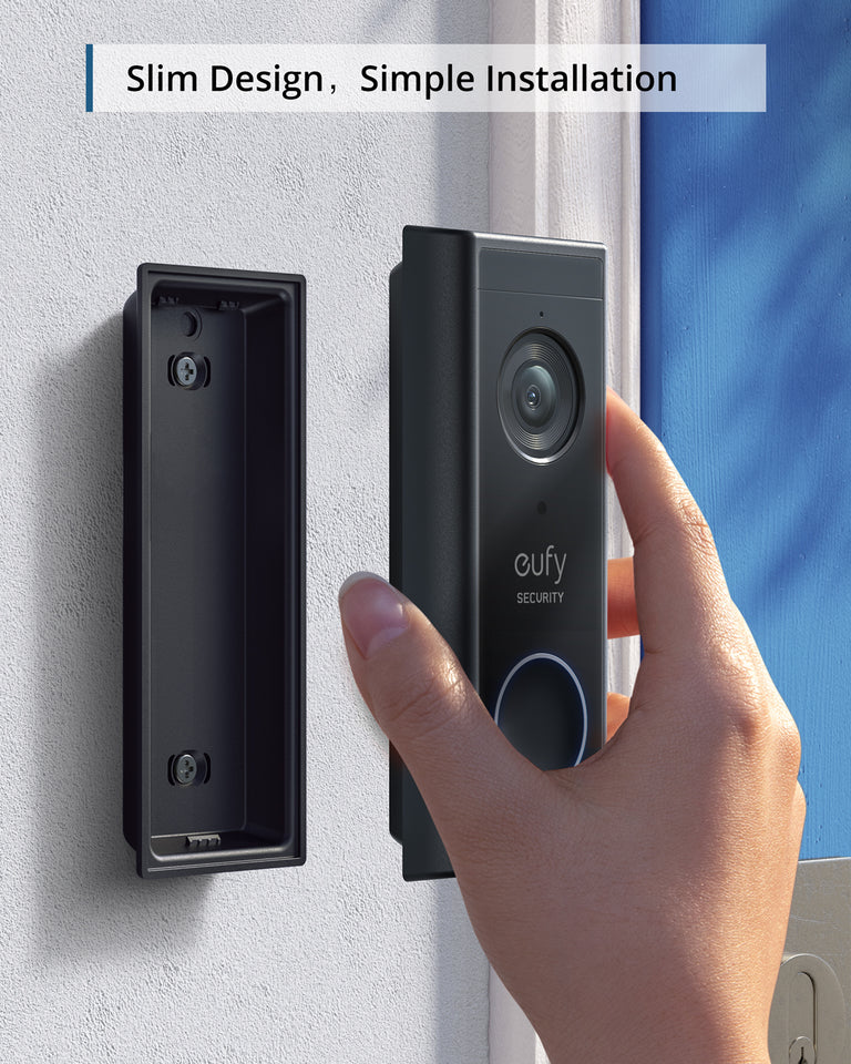eufy-video-doorbell-slim-1080p-sur-batterie-sonnette-vid-o-wi-fi-avec-r-p-teur-m image 5