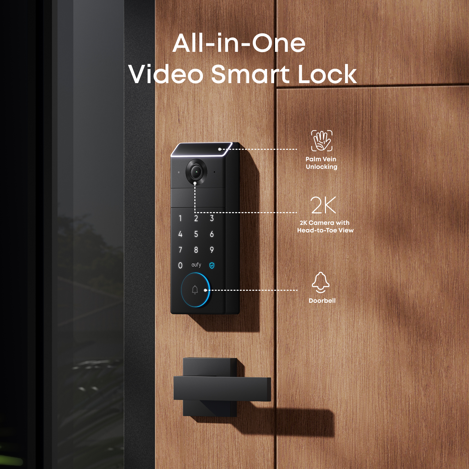 eufy-s3-video-smart-lock-serrure-connect-e-vid-o-wi-fi-veine-palmaire image 4