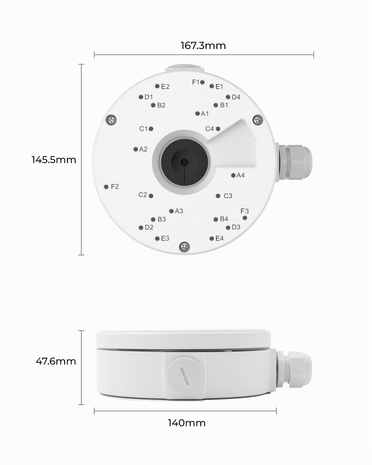 reolink-rla-jbl1-bo-te-de-jonction-tanche-en-aluminium-pour-cam-ras-d-mes-et-ptz image 6