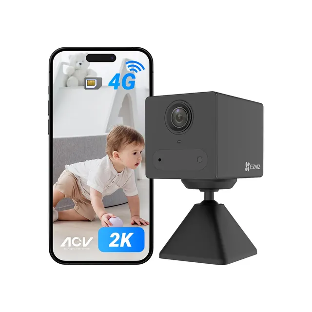 ezviz-cb2-cam-ra-de-surveillance-4g-int-rieure-sans-fil-2k-sur-batterie-avec-mod image 1