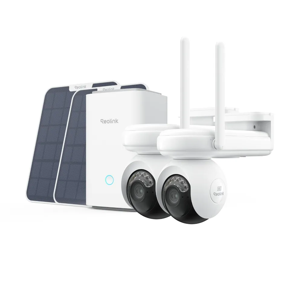 reolink-kit-2-1-argus-2x-cam-ras-pt-4k-solaires-home-hub-microsd-64-go-avec-colo image 1