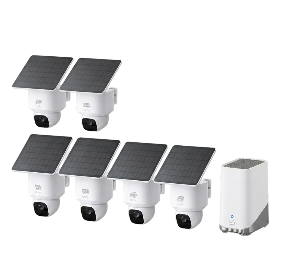eufy-solocam-e30-pack-de-6-homebase-3-cam-ra-de-s-curit-360-avec-suivi-ia-et-pan image 1